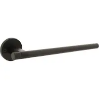 Intersteel Deurkruk Shiraat 250mm op rozet éénzijdig verdekt (links) - PVD zwart