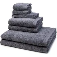 Möve 2 X was- 2 X gast- 2 X douche- 2 X handdoek in een set Superwuschel