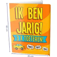 Paper Dreams Window Signs - Gefeliciteerd Multi multi Karton