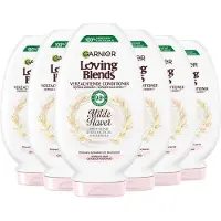 Garnier Loving Blends Milde Haver conditioner - 6 x 250 ml - voordeelverpakking