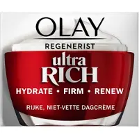 Olay Regenerist Dagcrème - Ultra Rich hydraterende crème met niacinamide - peptiden en sheaboter - 50ml