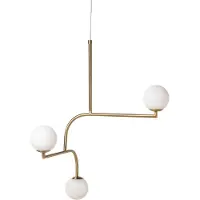 Pholc Hanglampe , Goud / Messing, Eetkamer, Metaal