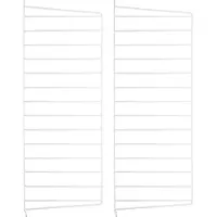 String wandpaneel Wit, 75x30 cm, 2-pack