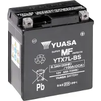Yuasa AGM YTX7L / 102893 accu (12V, 6Ah, 100A)