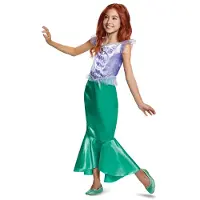 Disney Princess DISNEY Prinses - THE LITTLE MERMAID, Ariel Classic , Maat XS (3T-4T jaar), Meisjes