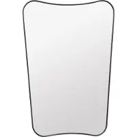 Gubi F.A. 33 Wandspiegel Black Brass | 54 x 80 cm