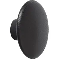Muuto Dots Wood Coat Hooks Black | Ø 6.5 cm
