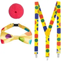 Boland - Set Clown - Volwassenen - Unisex - Clown - Clown - Circus