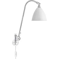 Gubi Bestlite BL6 wandlamp mat wit-chroom