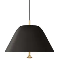 Audo Copenhagen Levitate hanglamp Ø28 cm Zwart-messing