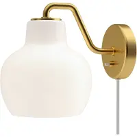 Louis Poulsen Design wandlamp VL Ring Crown, messing / goud, Woon-/ Eetkamer, Glas, Design, Wandlamp design
