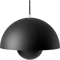 &tradition Flowerpot Vp7 Hanglamp Matt Black - Hanglampen Staal Matte Black - 133089A218