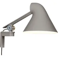 Louis Poulsen Wandlampe , NJP, Grijs, Woonkamer, Metaal, Designer