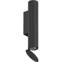 Flos Flauta Riga muurlamp Zwart