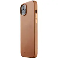 Mujjo Leather MagSafe iPhone 14 Plus Hoesje Bruin