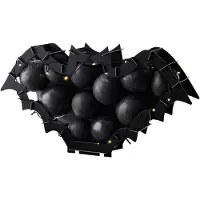 Ginger Ray Vleermuis ballonstandaard Halloween met lampjes