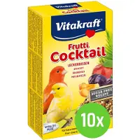 Vitakraft 10x Fruit Cocktail Kanarie - 200 gram