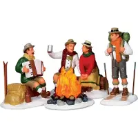 Lemax Kerstfiguur Alpine ski party