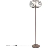 QAZQA Design vloerlamp roestbruin draad - Johanna