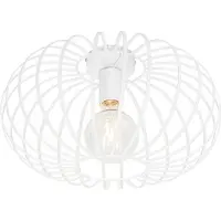 QAZQA Design plafondlamp wit 39 cm - Johanna