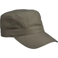 Myrtle beach Volwassenen Unisex Militaire Kap (Olijfgroen)