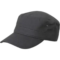Myrtle beach Volwassenen Unisex Militaire Kap (Antracietgrijs)