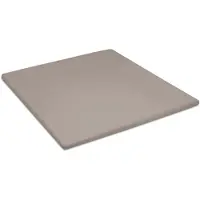 Cinderella basic topper katoen 160x200 cm taupe (tot 15cm) |