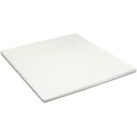 Damai Topper Hoeslaken Organic Ivory (Satijn)-100 x 220 cm