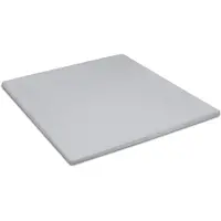 Cinderella Weekend Hoeslaken - Topper - Katoen - 180x200 cm - tot 15 cm - Lichtgrijs