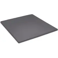 Cinderella Topper Hoeslaken Katoen Satijn - anthracite 90x200cm