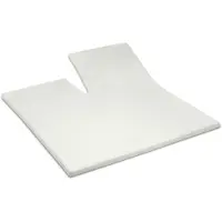 Cinderella Split Topper Hoeslaken Ivory (Satijn)-180 x 210 cm
