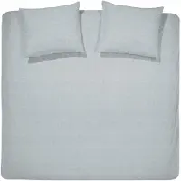 Cinderella Dekbedovertrek Lyn Light Grey Katoen-260 x 200 / 220 cm | Extra Breed