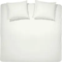 Cinderella Dekbedovertrek Weekend Ivory Katoen-240 x 200 / 220 cm | Lits-Jumeaux