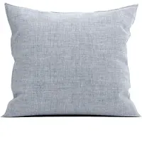 Zo Home Lino Kussensloop Linnen Look - denim 80x80cm