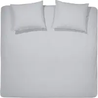 Cinderella Dekbedovertrek Weekend Light Grey-240 x 200 / 220 cm | Lits-Jumeaux
