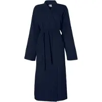 Seahorse Badjas Waffle Kimono Indigo-L