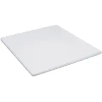 Cinderella Sundays Hoeslaken - Topper - 100% Katoen-Satijn - 200x220 cm - tot 15 cm - Lichtgrijs