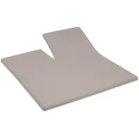 Cinderella Split Topper Hoeslaken Taupe (Satijn)-180 x 200 cm