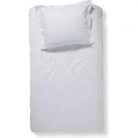 Damai Dekbedovertrek Damai Linea White Satijn
