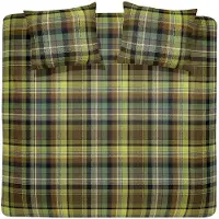 Damai Dekbedovertrek Sherrif Ochre Percal-240 x 200 / 220 cm | Lits-Jumeaux