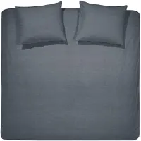 Cinderella Dekbedovertrek Lyn Anthracite Katoen-260 x 200 / 220 cm | Extra Breed