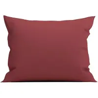 Zo! Home Kussensloop Satinado Spicy Red - 60 x 70 cm (2 Stuks)