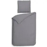 Heckett & Lane Banda Glacier Grey - 100% Katoen-Satijn 200/220 x 140 cm