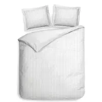 Heckett & Lane Banda White - 100% Katoen-Satijn - 260 x 200/220 cm