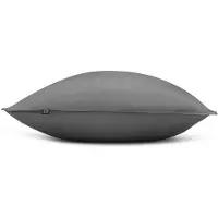 Zohome Zo Home Satinado Kussensloop Katoen Satijn - classic anthracite 50x50cm