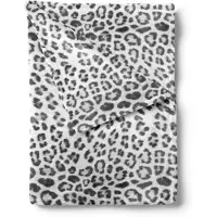 Zo! Home Plaid Snow Leopard Grey-140 x 200 cm