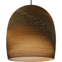 Graypants Scraplight Bell Hanglamp Bell 16 (Ø 38 cm) | Natural