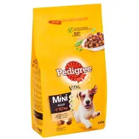 Pedigree 5x - Droogvoer - Adult Mini - Kip met groenten 1.4kg (5x1,4kg)