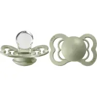 BIBS supreme | Fopspeen | Silicone | Sage | T2 | 6-18 maand