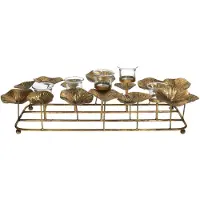 HD Living Kandelaar Gold 28,5 x 56 x 16 cm